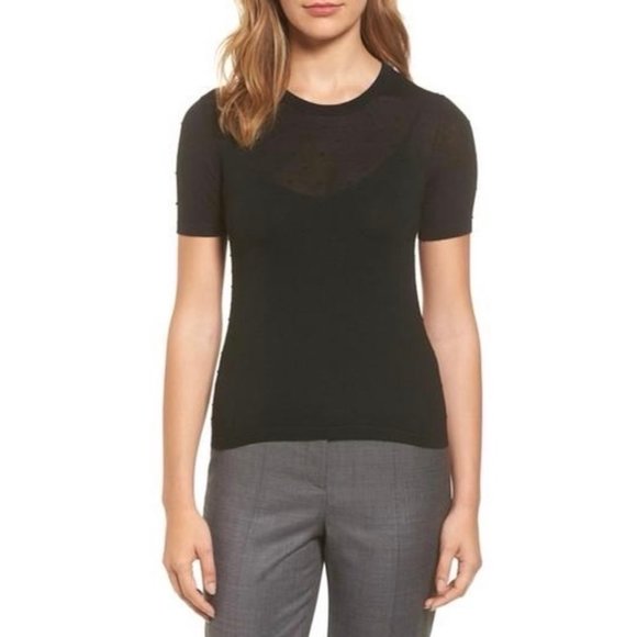 Hugo Boss Fineen Dot Jacquard Sweater NWT Medium - Picture 2 of 9